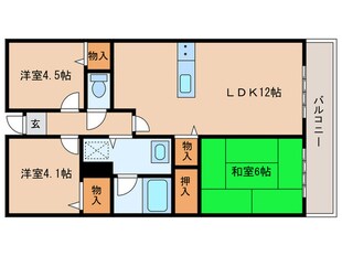 アルカディアの物件間取画像